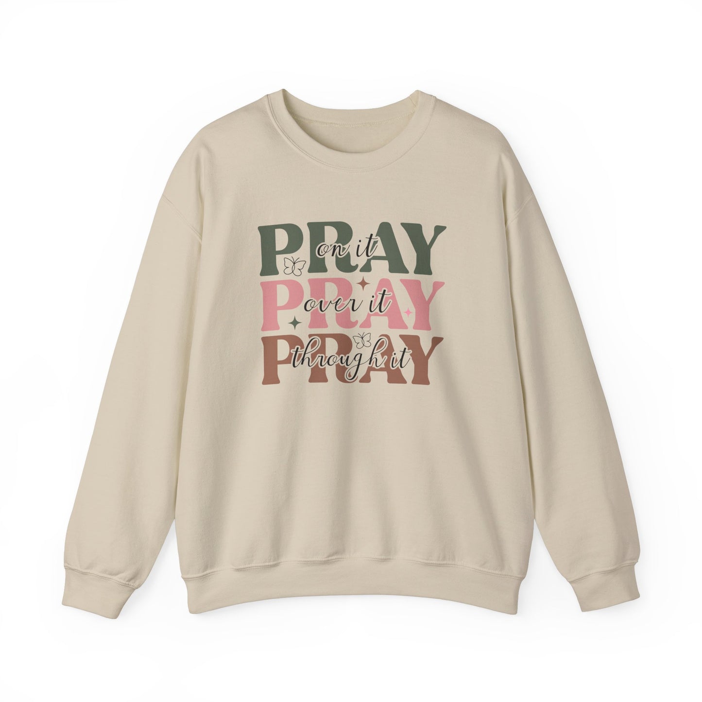 Pray On It Unisex Heavy Blend™ Crewneck Sweatshirt