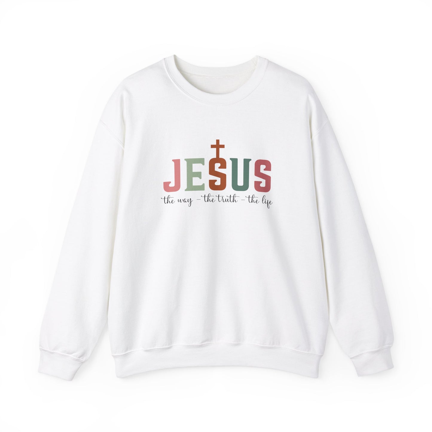 Jesus Is The Truth Unisex Heavy Blend™ Crewneck Sweatshirt