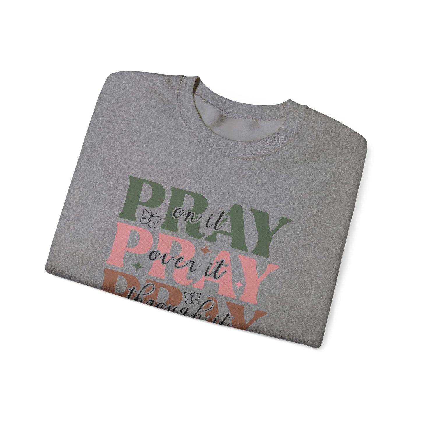 Pray On It Unisex Heavy Blend™ Crewneck Sweatshirt