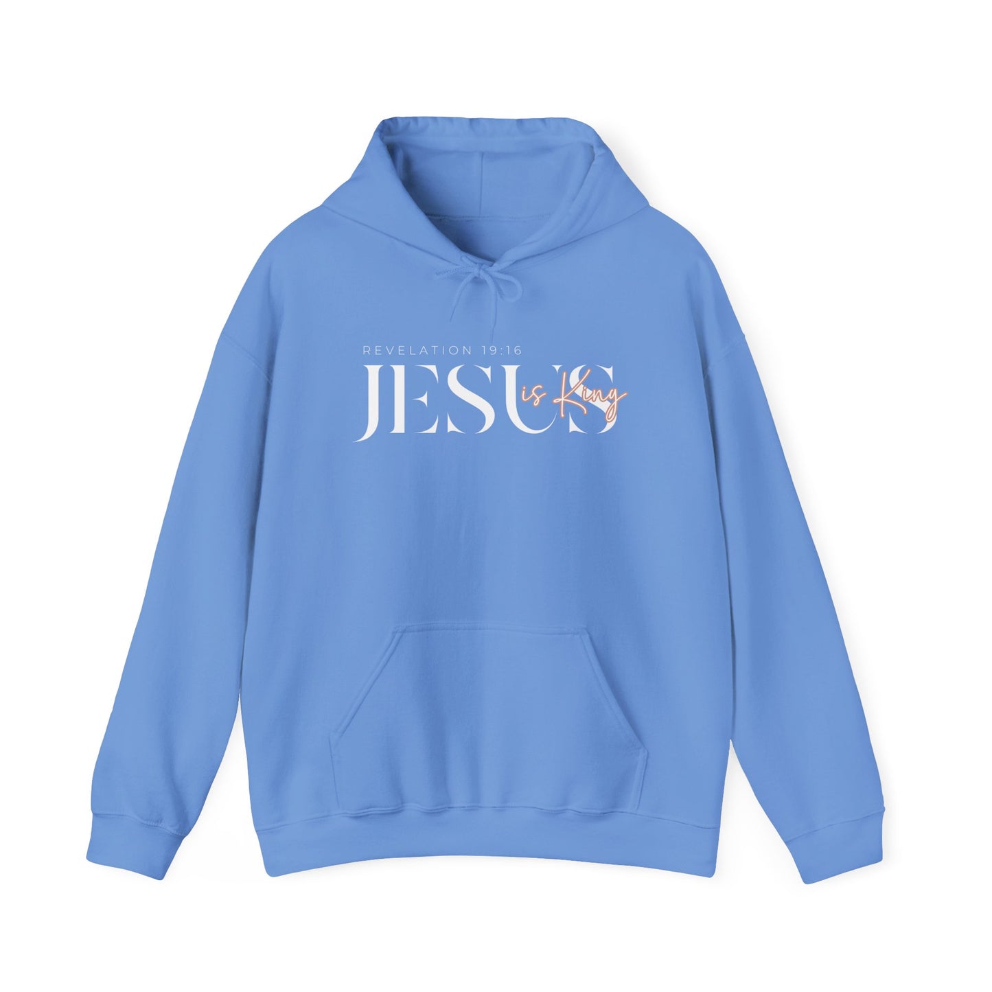 Jesus Is King Unisex Heavy Blend™ Hooded Sweatshirt