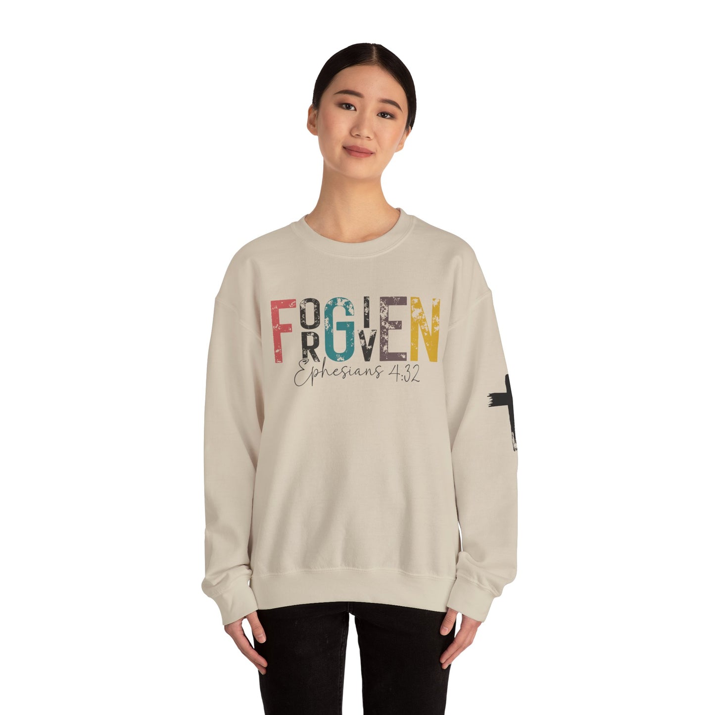 Forgiven Unisex Heavy Blend™ Crewneck Sweatshirt