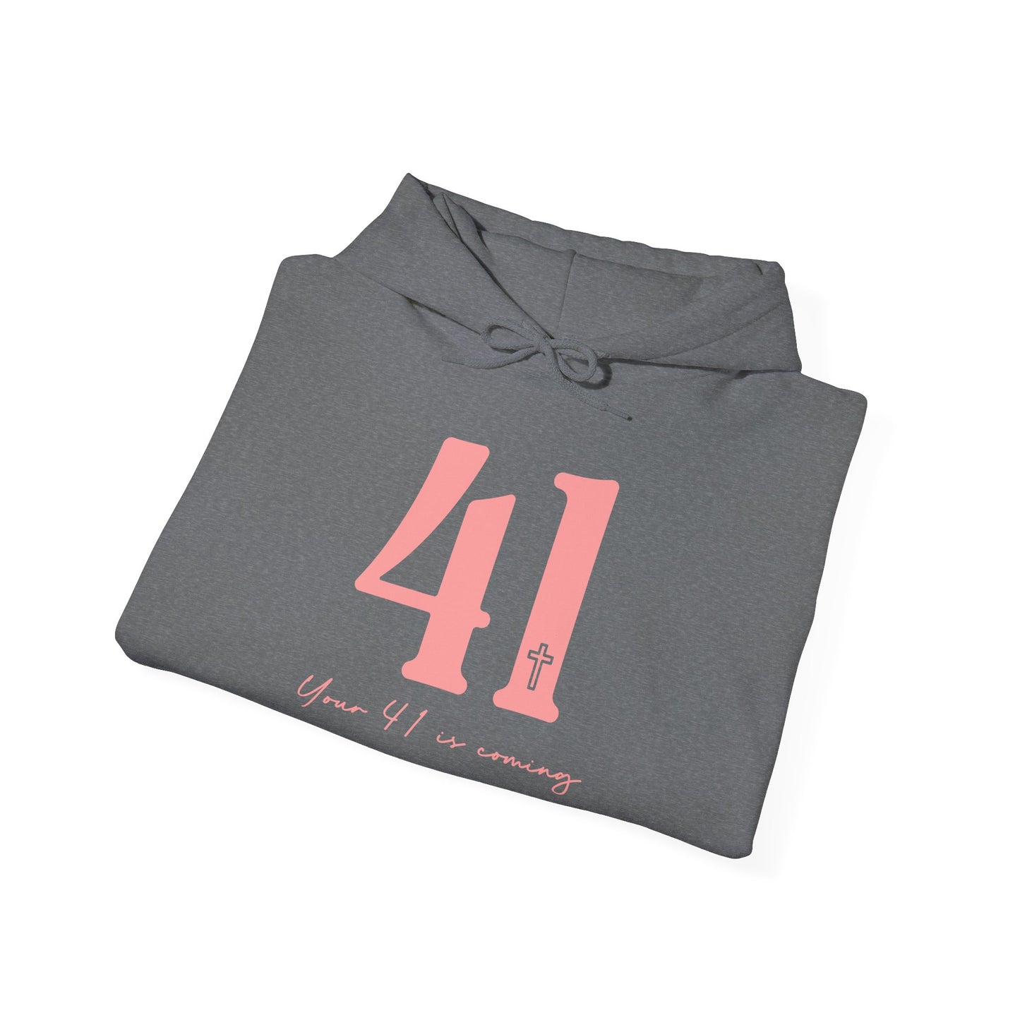 41 Is Coming Unisex Heavy Blend™ Hooded Sweatshirt