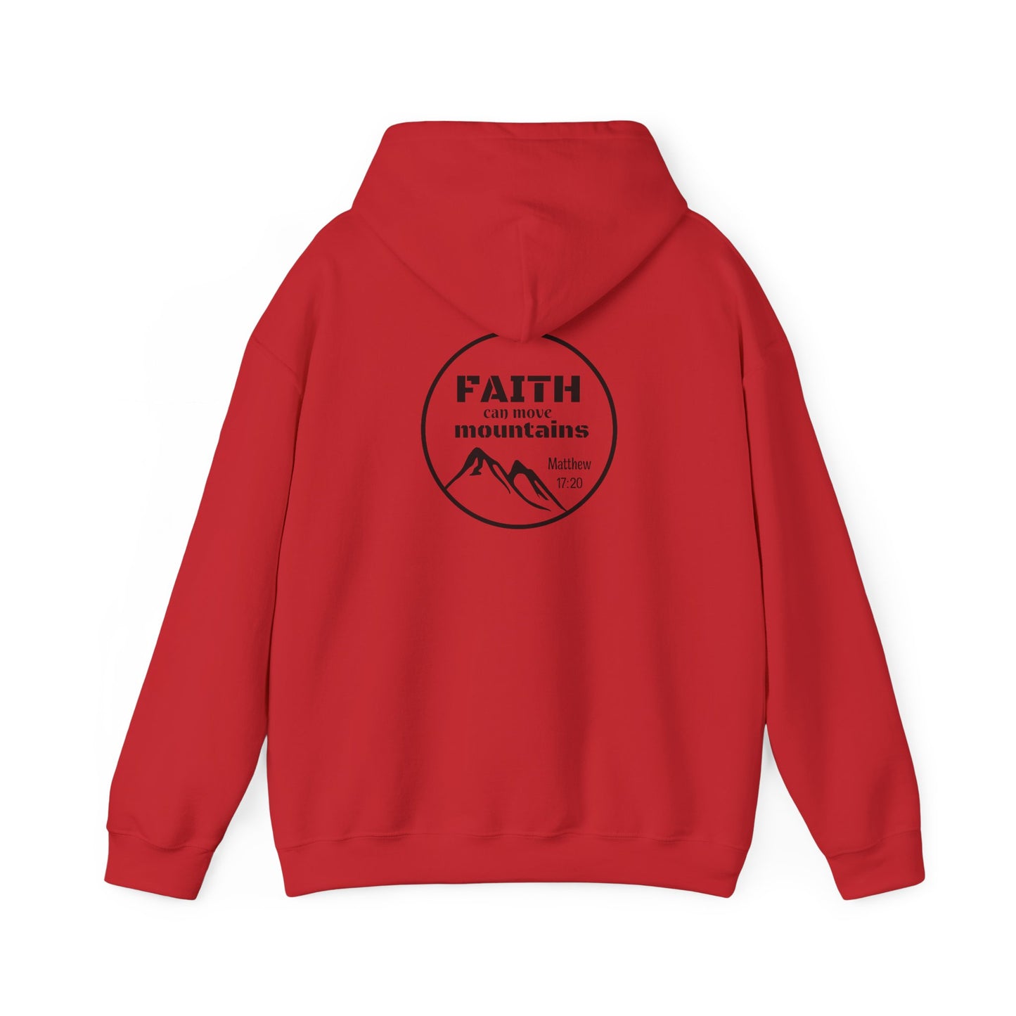 Faith Can Move Unisex Heavy Blend™ Hooded Sweatshirt