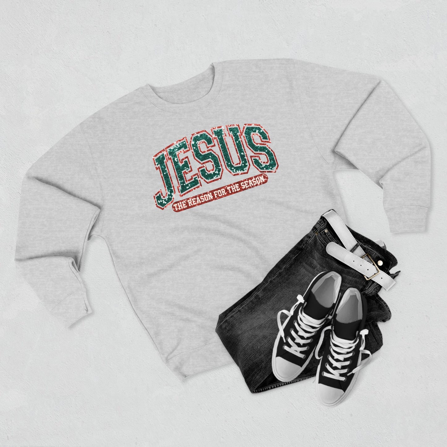 Jesus Is The Reason Unisex Crewneck Sweatshirt