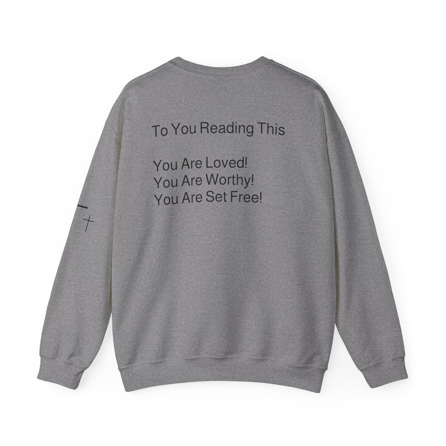 You Are Set Free Unisex Heavy Blend™ Crewneck Sweatshirt