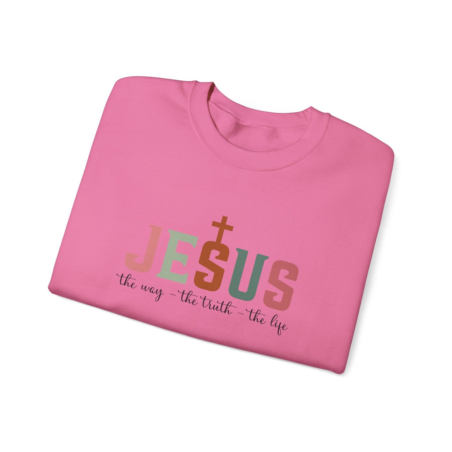 Jesus Is The Truth Unisex Heavy Blend™ Crewneck Sweatshirt