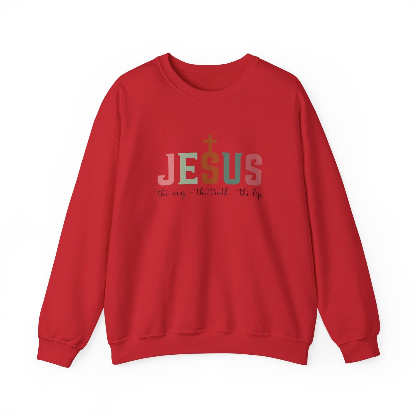 Jesus Is The Truth Unisex Heavy Blend™ Crewneck Sweatshirt