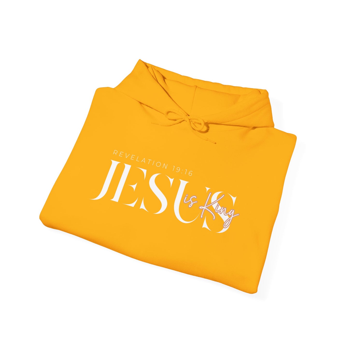 Jesus Is King Unisex Heavy Blend™ Hooded Sweatshirt