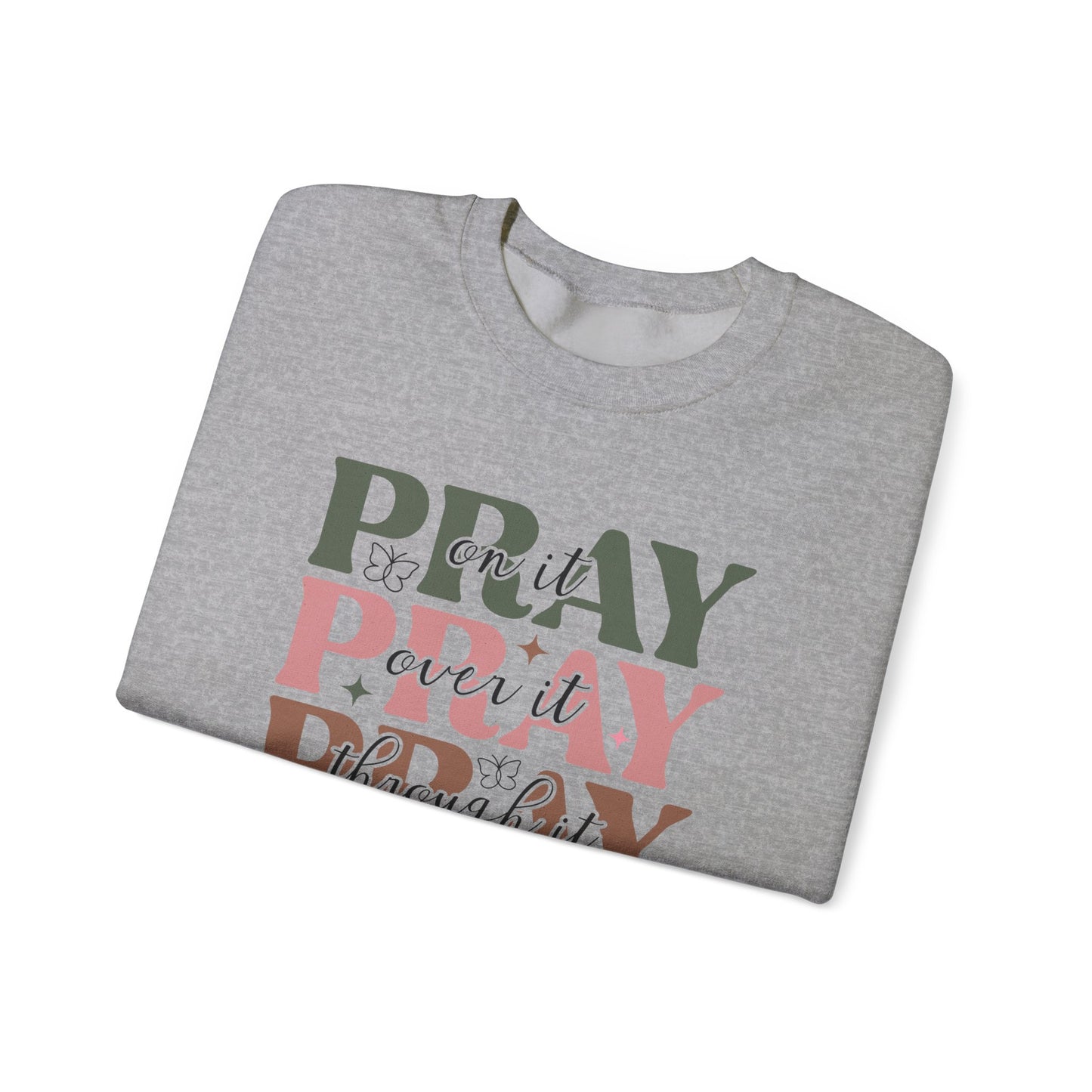 Pray On It Unisex Heavy Blend™ Crewneck Sweatshirt