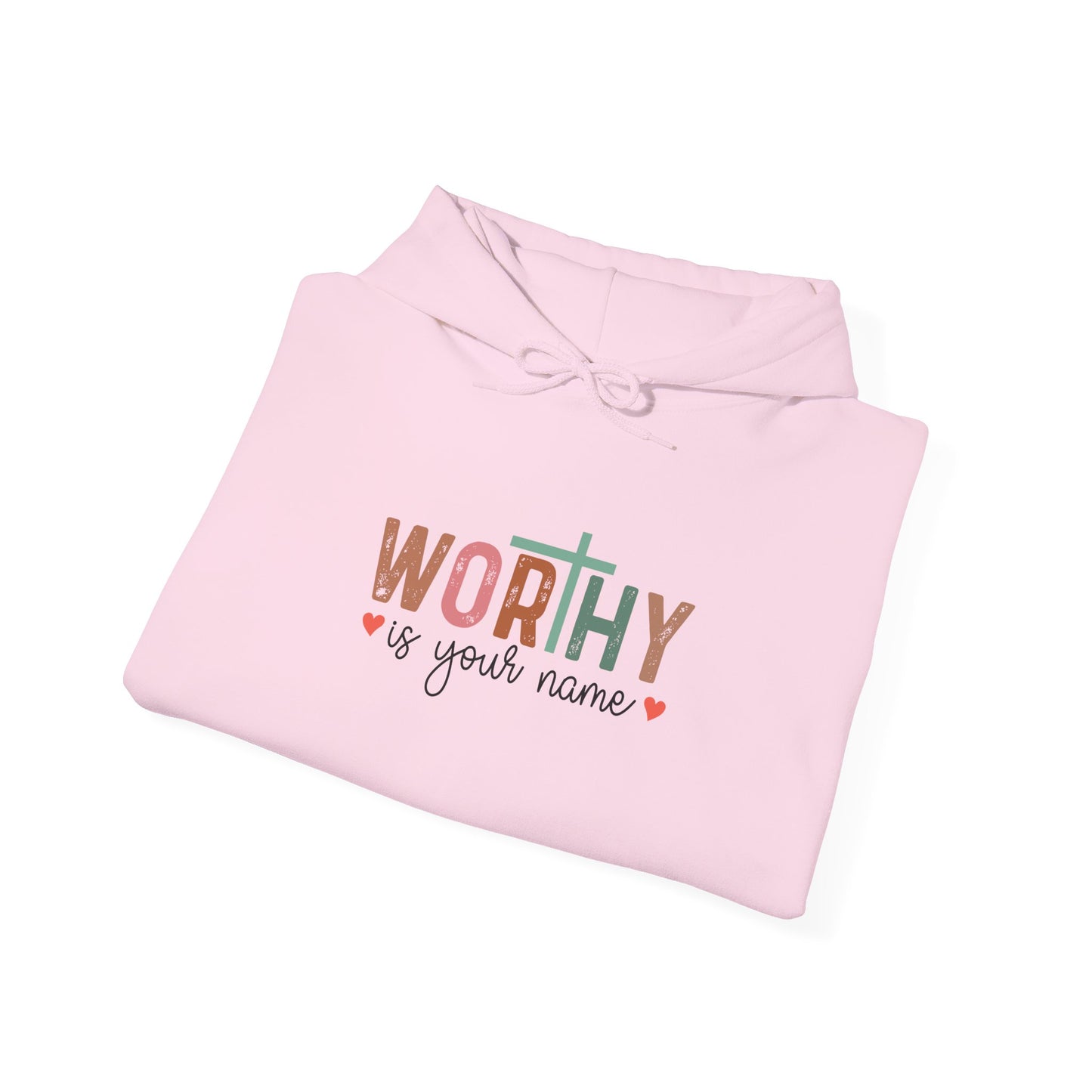 Worthy Is Your Name Unisex Heavy Blend™ Hooded Sweatshirt