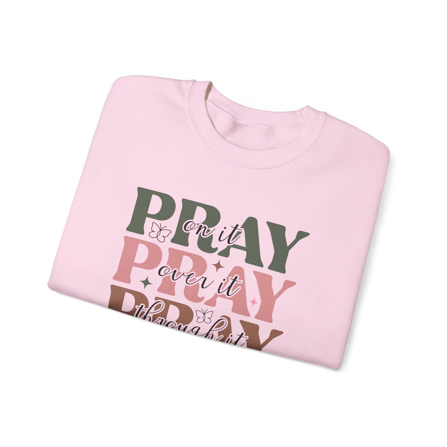 Pray On It Unisex Heavy Blend™ Crewneck Sweatshirt