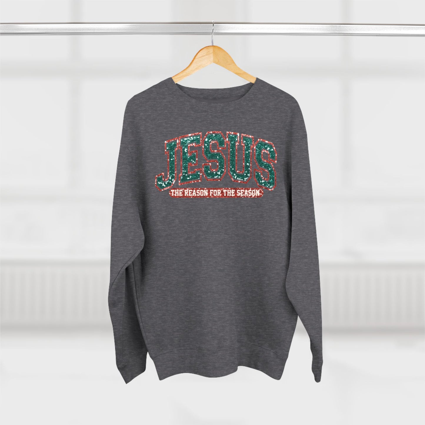 Jesus Is The Reason Unisex Crewneck Sweatshirt