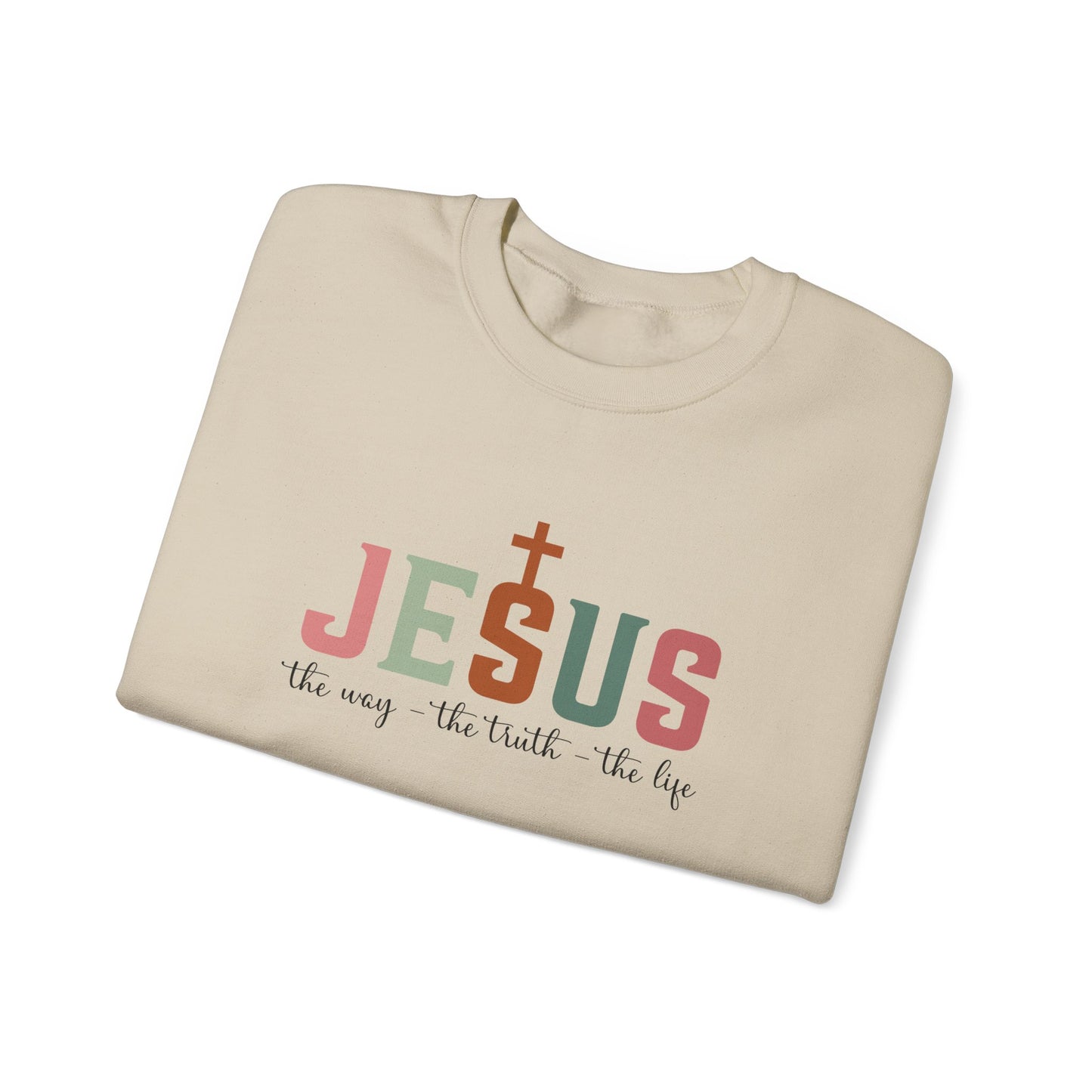 Jesus Is The Truth Unisex Heavy Blend™ Crewneck Sweatshirt