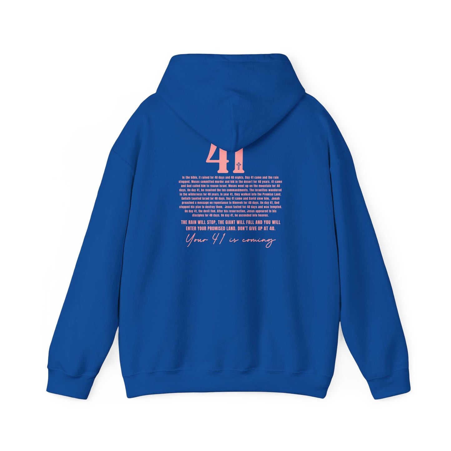 41 Is Coming Unisex Heavy Blend™ Hooded Sweatshirt